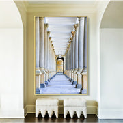 Black And White Modern Architecture Landscape Poster - ArchCanvas Haven