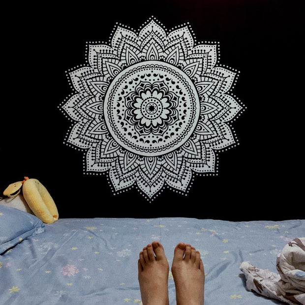 Polyester Bedroom Tapestry - ArchCanvas Haven