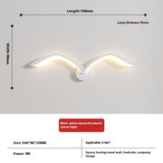 Wall Lamp Nordic Modern Minimalist - ArchCanvas Haven