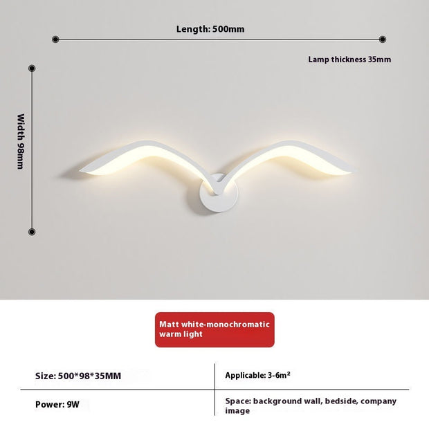 Wall Lamp Nordic Modern Minimalist - ArchCanvas Haven