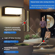 Outdoor Wall Lamp Waterproof Hotel Garden Wall Lamp - ArchCanvas Haven