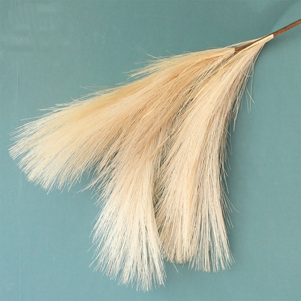 Green Plants Potted Flower-Arrangement Reed-Grass Office-Table Christmas Home-Decor Wedding - ArchCanvas Haven