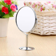 Metal Small Mirror, Desktop Mirror, Double-sided Makeup Mirror - ArchCanvas Haven
