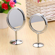 Metal Small Mirror, Desktop Mirror, Double-sided Makeup Mirror - ArchCanvas Haven