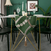 Model Room Table Flag Modern Simple Jacquard Table Cloth Several Bed Flags Can Be Customized - ArchCanvas Haven