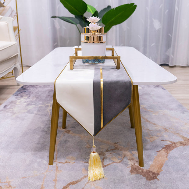 Simple Nordic Table Runner Light Luxury Coffee Table Table Cloth - ArchCanvas Haven