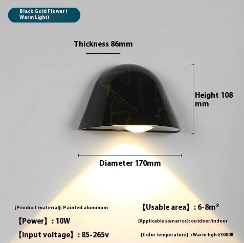 Wall Lamp Outdoor Waterproof Decorative Wall Lamp - ArchCanvas Haven