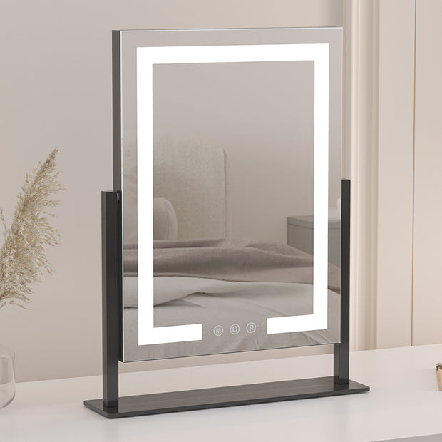 Desktop LED Light Makeup Mirror - ArchCanvas Haven
