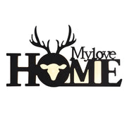 Led English Letter Wall Lamp Background Wall Creative - ArchCanvas Haven