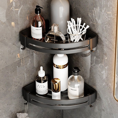 Towel Rack Black Bathroom Rack Bathroom Pendant - ArchCanvas Haven