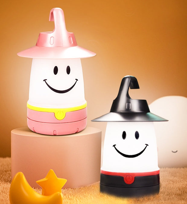 Led Smile Wall Lights Light Lamp For Children's Camping Tent Night Lights Bedroom Decoration Lights Gifts Lamp Cute Lights - ArchCanvas Haven