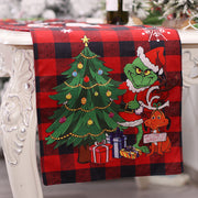 Christmas Table Runner Restaurant And Tea Table Table Decorations - ArchCanvas Haven