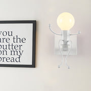 Modern Creative LED Wall Lamps Bedroom Bedside Lamp Nordic Iron Corridor Stairs Bar Restaurant Wall Light Child Room Decoration - ArchCanvas Haven