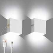 Wiring Free Rechargeable Wall Lamp USB Rechargeable Wall Lamp - ArchCanvas Haven