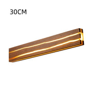 Solid Wood Crack Creative Wall Lamp Background Wall LED Strip Wall Lamp - ArchCanvas Haven