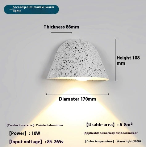 Wall Lamp Outdoor Waterproof Decorative Wall Lamp - ArchCanvas Haven