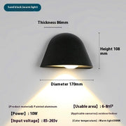 Wall Lamp Outdoor Waterproof Decorative Wall Lamp - ArchCanvas Haven