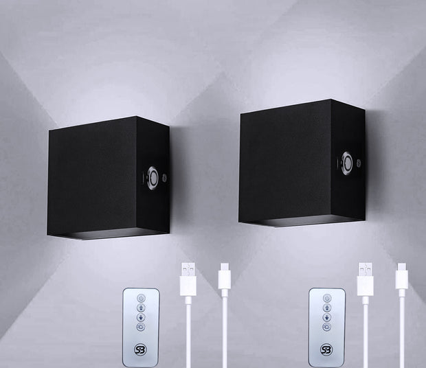 Wiring Free Rechargeable Wall Lamp USB Rechargeable Wall Lamp - ArchCanvas Haven