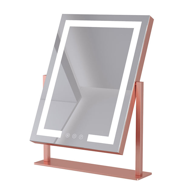 Desktop LED Light Makeup Mirror - ArchCanvas Haven
