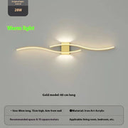 Bedside Wall Lamp Simple Modern Background Wall Decorative Lamp - ArchCanvas Haven