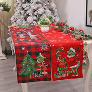 Christmas Table Runner Restaurant And Tea Table Table Decorations - ArchCanvas Haven