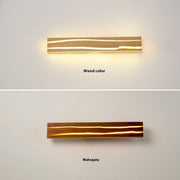 Solid Wood Crack Creative Wall Lamp Background Wall LED Strip Wall Lamp - ArchCanvas Haven