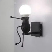 Modern Creative LED Wall Lamps Bedroom Bedside Lamp Nordic Iron Corridor Stairs Bar Restaurant Wall Light Child Room Decoration - ArchCanvas Haven
