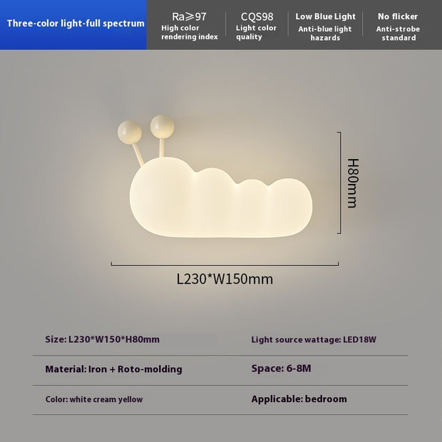 Children's Room Wall Lamp Creative Decorative Cloud Lamp - ArchCanvas Haven