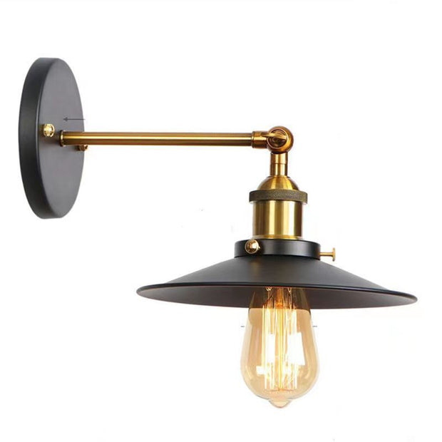 Nordic Simple American Wall Lamp Industrial Style Retro Indoor Wall Lamp - ArchCanvas Haven