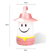 Led Smile Wall Lights Light Lamp For Children's Camping Tent Night Lights Bedroom Decoration Lights Gifts Lamp Cute Lights - ArchCanvas Haven