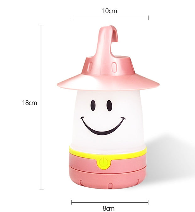 Led Smile Wall Lights Light Lamp For Children's Camping Tent Night Lights Bedroom Decoration Lights Gifts Lamp Cute Lights - ArchCanvas Haven