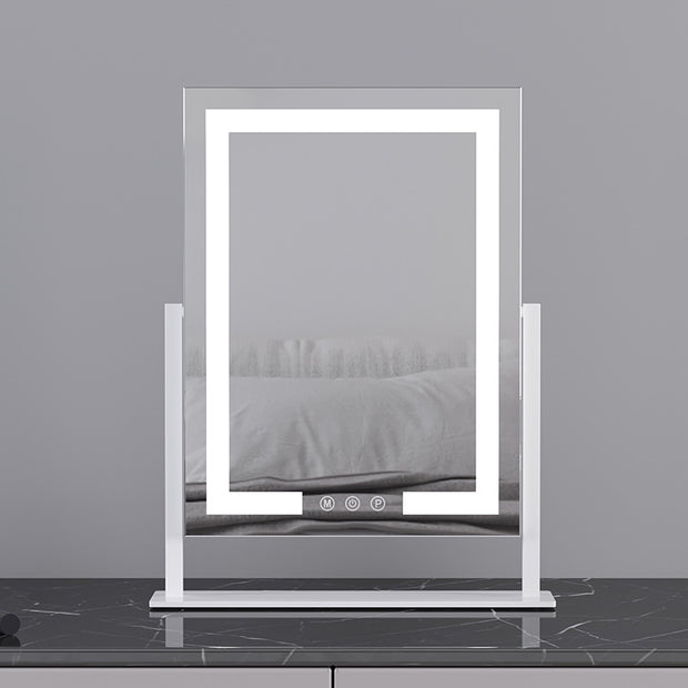 Desktop LED Light Makeup Mirror - ArchCanvas Haven