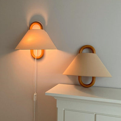 Beech Wall Lamp Bedroom Bedside Lamp - ArchCanvas Haven