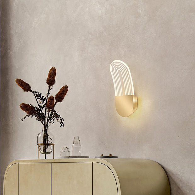 Bedside Creative TV Background Wall Cozy Bedroom Wall Lamp - ArchCanvas Haven