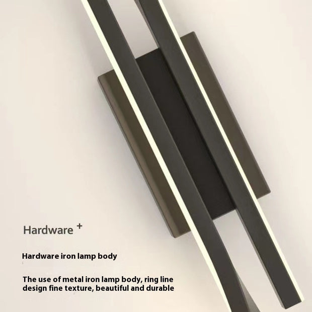 Nordic Bedroom Bedside Wall Lamp Living Room Background Wall Aisle Corridor Wall Lamp - ArchCanvas Haven