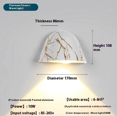 Wall Lamp Outdoor Waterproof Decorative Wall Lamp - ArchCanvas Haven