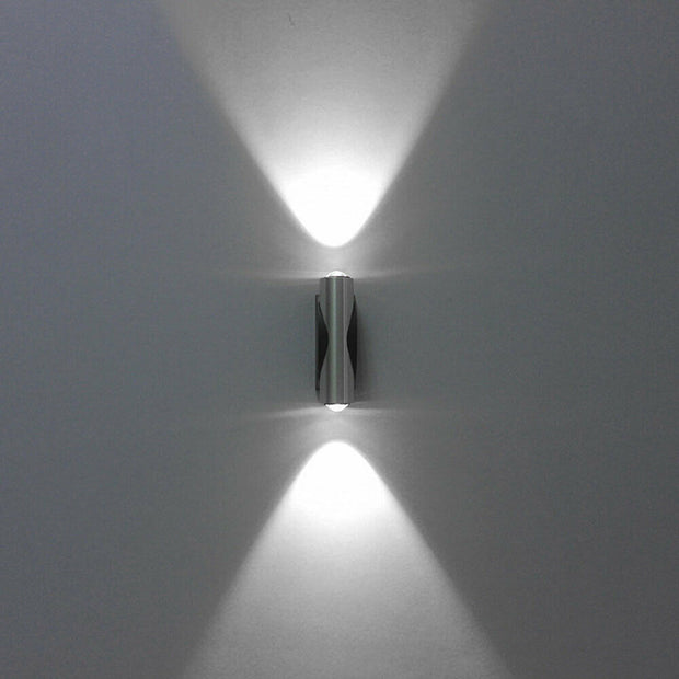 LED Aluminum Frame Wall Lamp 85-265V Wide Pressure Indoor Short Straight Stair Corridor Living Room And Bedside Decorative Lamp - ArchCanvas Haven