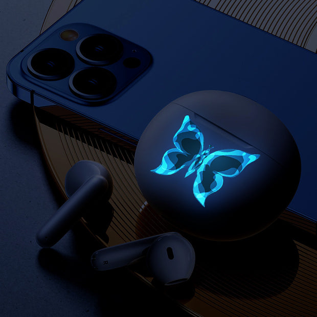 Blue Luminous Small Butterfly Bedroom Living Room Luminous Stickers Home Decor - ArchCanvas Haven