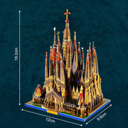 3D Metal Puzzle Saint Family Cathedral Architecture Children's Toys - ArchCanvas Haven