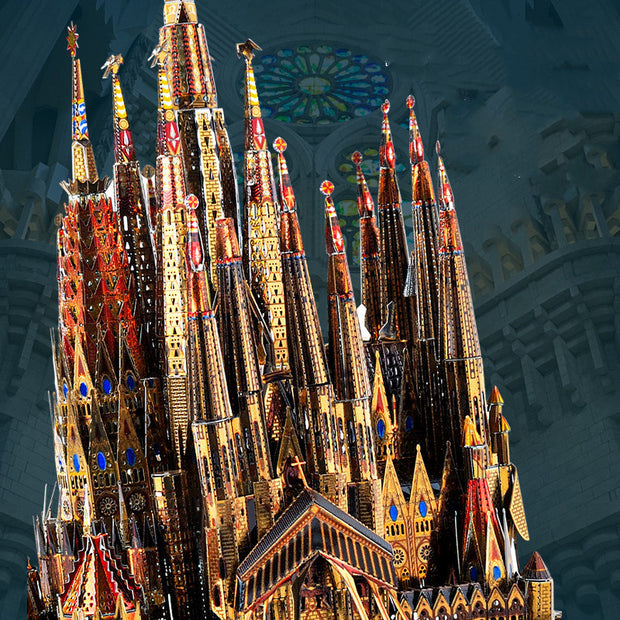 3D Metal Puzzle Saint Family Cathedral Architecture Children's Toys - ArchCanvas Haven
